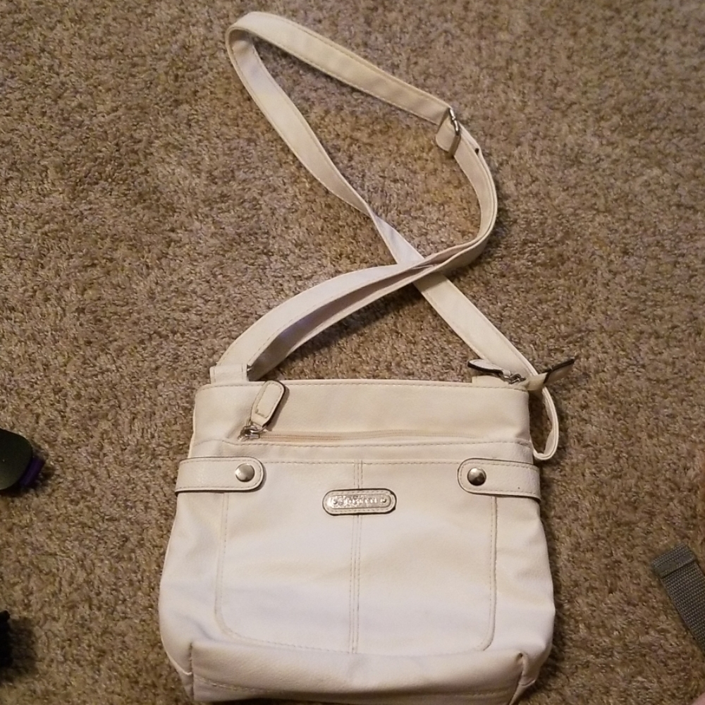 Rosetti white cross body